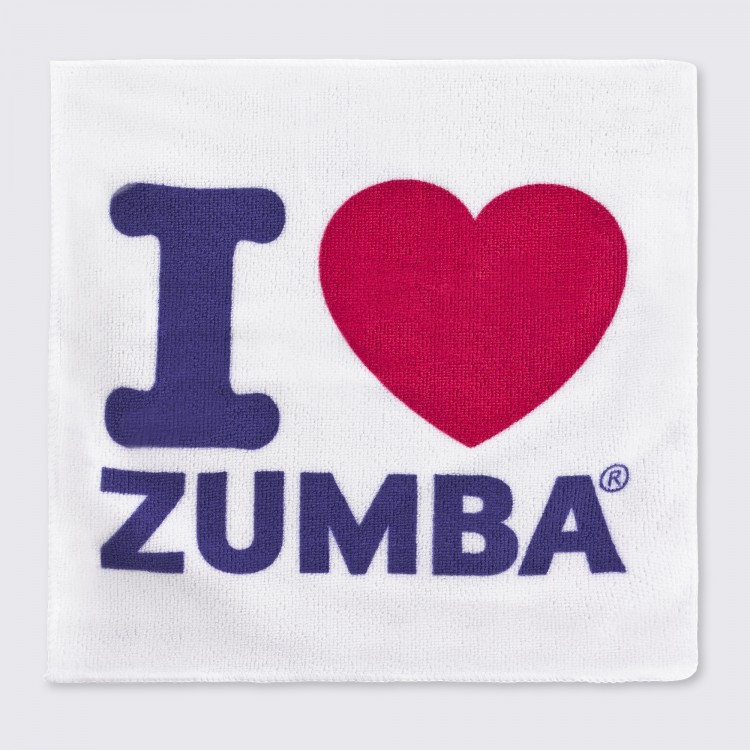 I Love Zumba Washcloths 3pk