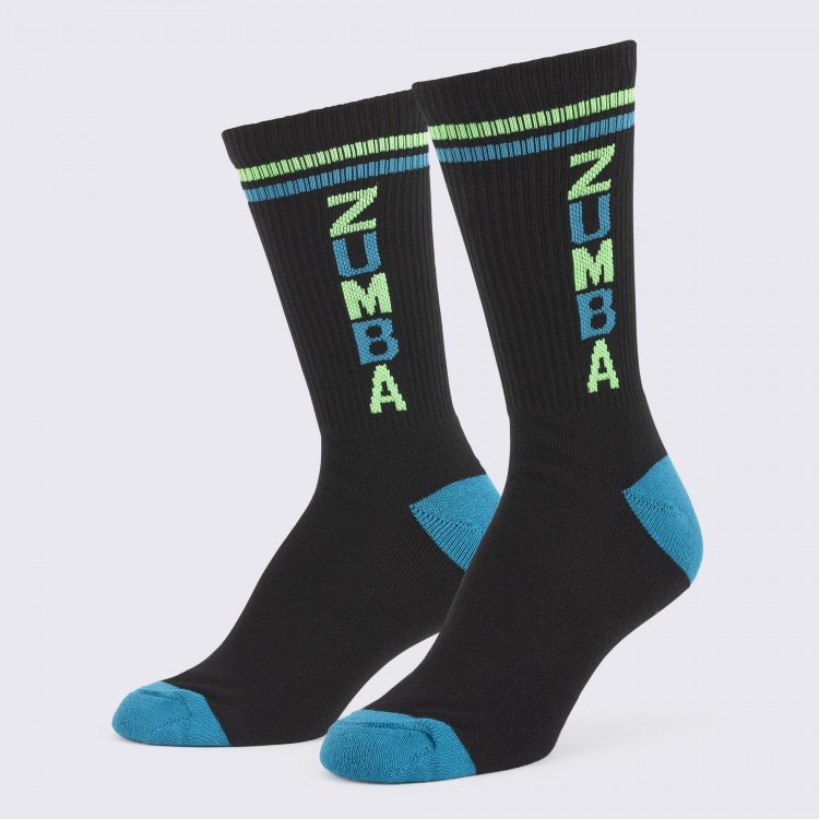 Zumba Fired Up High Socks