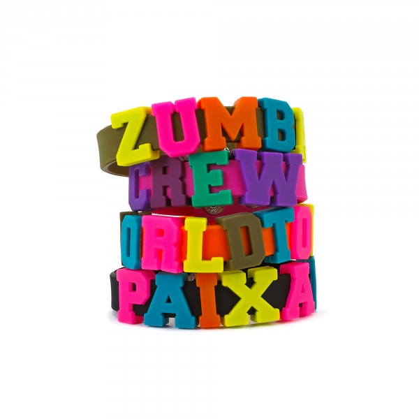 Zumba Paixao Bracelets 4pk