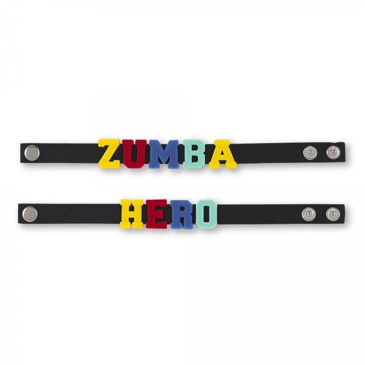 Zumba Hero Rubber Bracelets 2PK