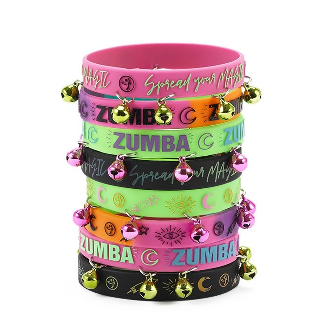 Zumba Vibes Rubber Bracelet 8PK