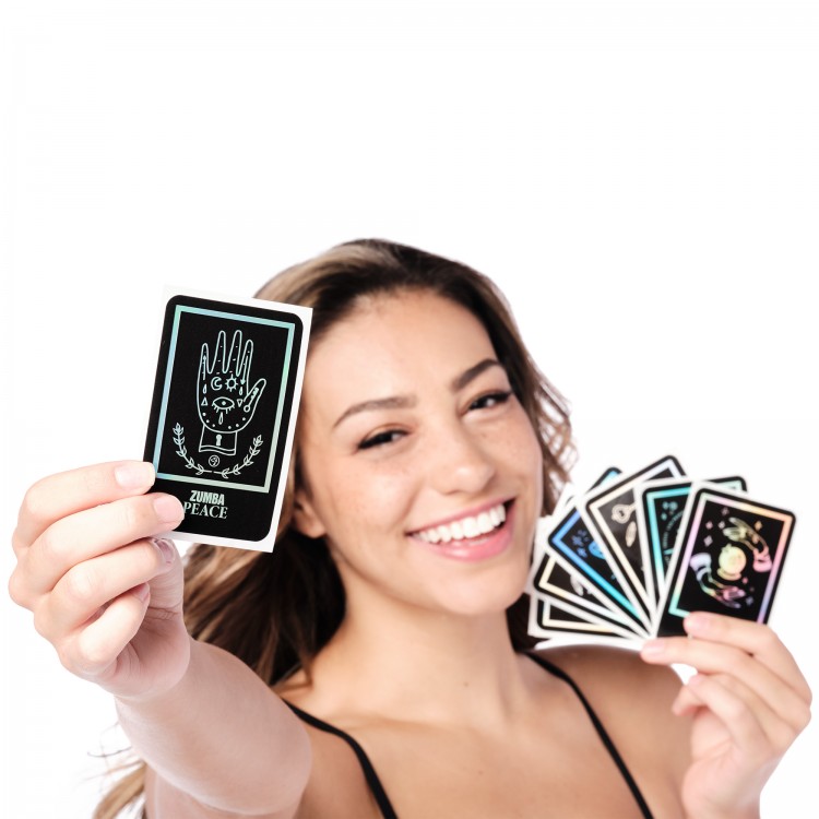 Zumba Tarot Card Stickers (9 PK)
