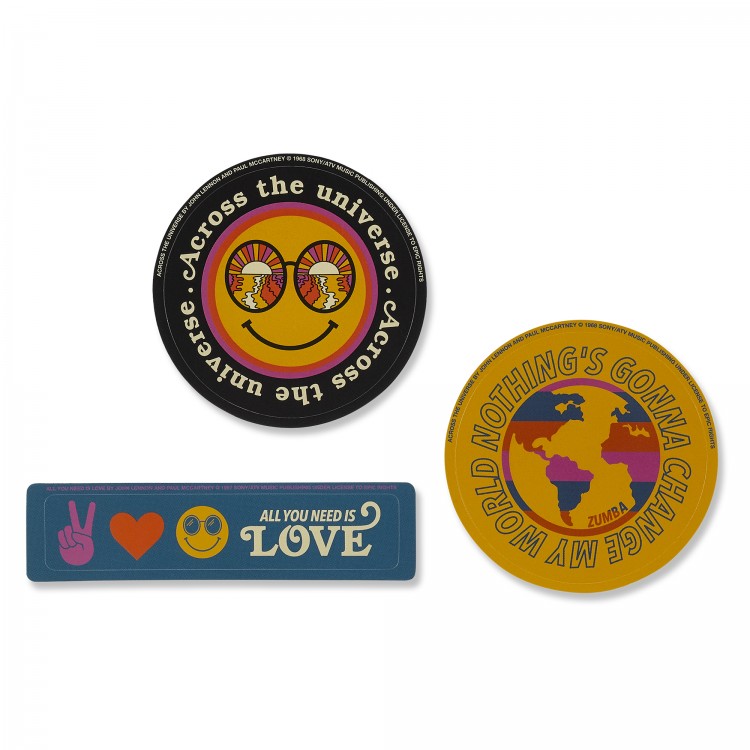 All You Need Is Love Stickers 3PK