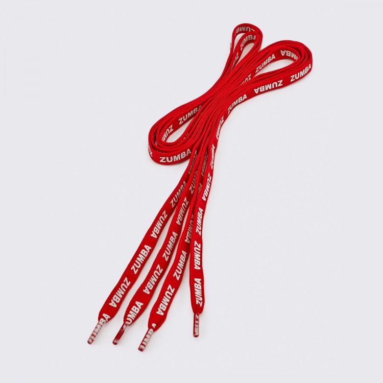 Zumba Shoe Laces - Red