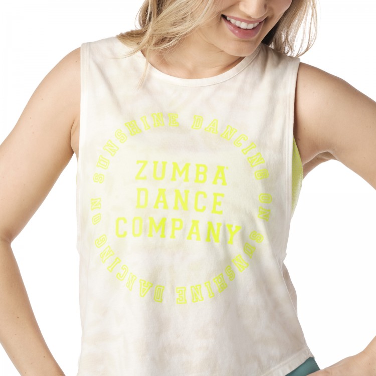 Zumba Dance Company Tie-Dye Tank