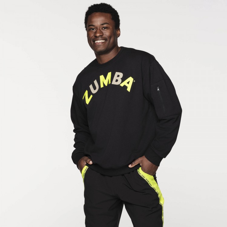 Zumba Miami Mens Pullover Sweatshirt