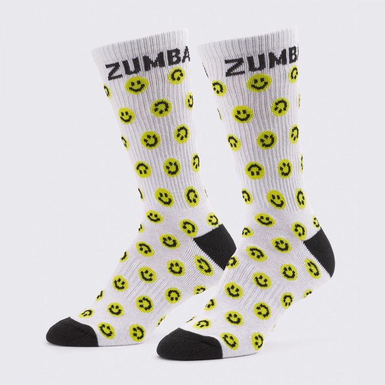 Zumba Smiley High Socks