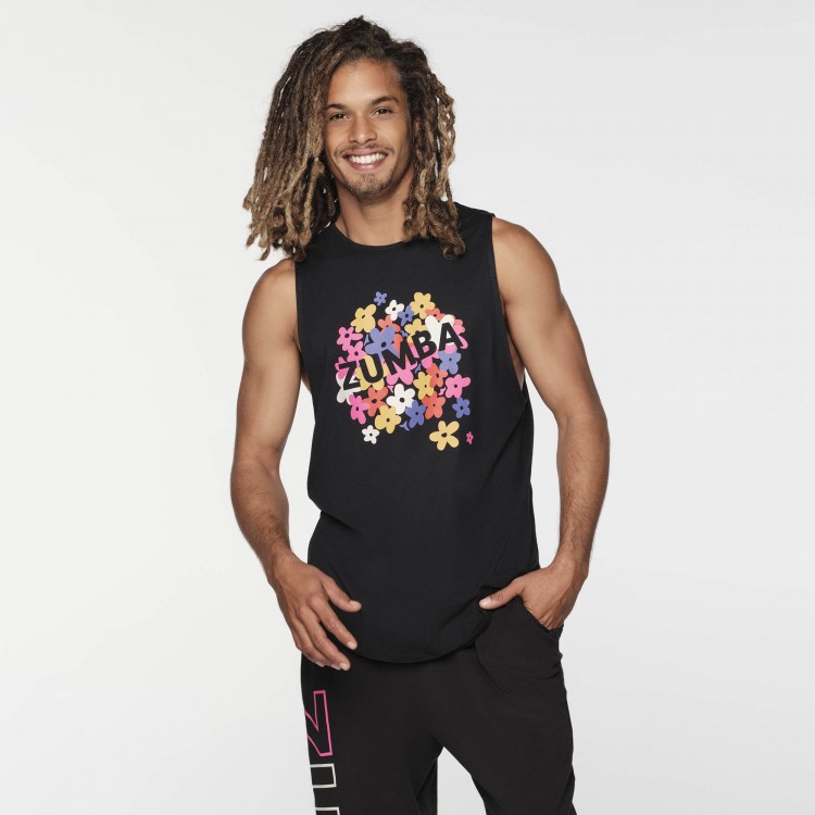 You in Bloom Muscle Tank